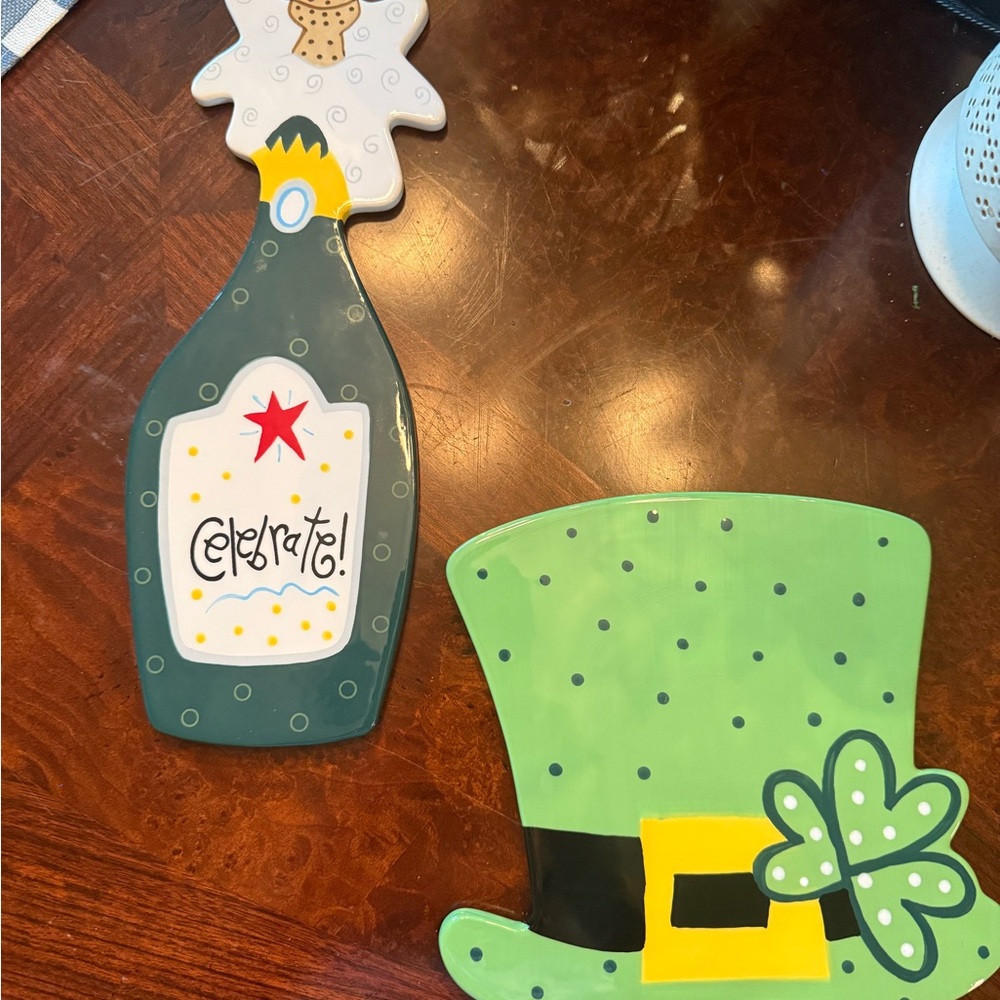 HAPPY EVERYTHING BIG ATTACHMENTS-Champagne and St. Patrick’s Day Hat